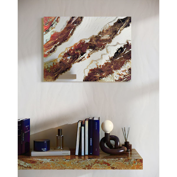 Ivy Bronx Handmade Abstract Wall Art Wayfair